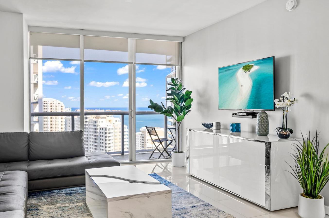 *Iconic W Icon Condo/ Pool&Waterviews*Freespa* Miami Exterior foto