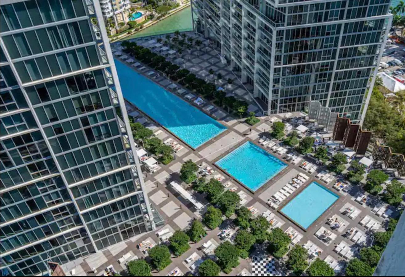 *Iconic W Icon Condo/ Pool&Waterviews*Freespa* Miami Exterior foto
